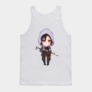 R6 Hibana Chibi Design Tank Top